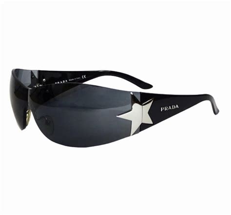 y2k prada star sunglasses